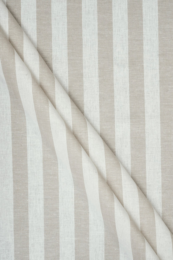 Len z wiskozÄ w paski beÅ¼owe